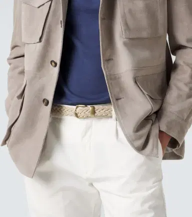 ELEVENTY Braided suede belt | Thumbnail 2