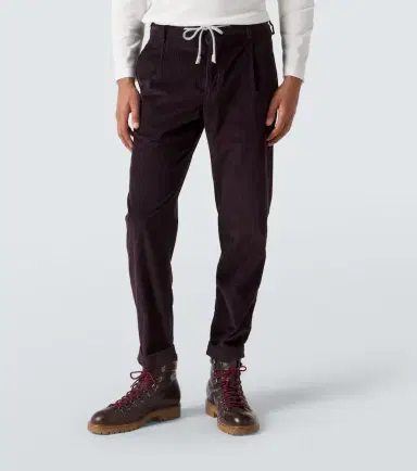 ELEVENTY Cotton and cashmere corduroy slim pants | Thumbnail 3 ELEVENTY Cotton and cashmere corduroy slim pants | Thumbnail 3