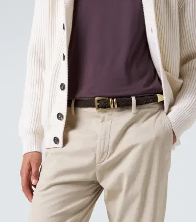 Eleventy Braided suede belt | Thumbnail 2 Eleventy Braided suede belt | Thumbnail 2