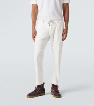 Eleventy Cotton-blend slim pants | Thumbnail 2 Eleventy Cotton-blend slim pants | Thumbnail 2
