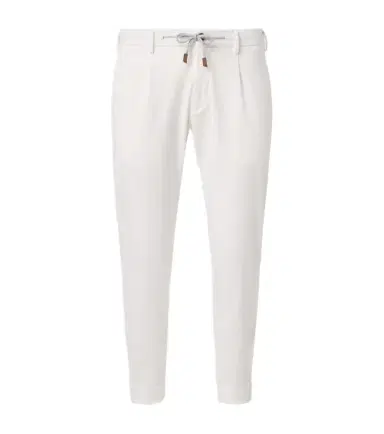 Eleventy Cotton-blend slim pants | Thumbnail 1 Eleventy Cotton-blend slim pants | Thumbnail 1