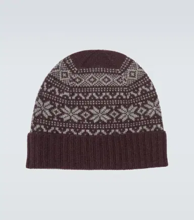 ELEVENTY Fair Isle intarsia cashmere beanie | Thumbnail 2 ELEVENTY Fair Isle intarsia cashmere beanie | Thumbnail 2