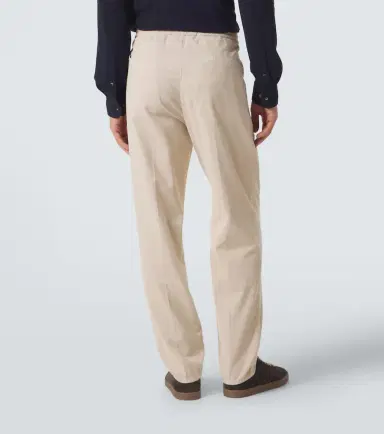 Brunello Cucinelli Cotton corduroy tapered pants | Thumbnail 2