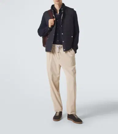 Brunello Cucinelli Cotton corduroy tapered pants | Thumbnail 4