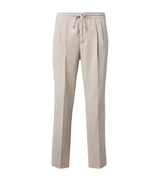 Brunello Cucinelli Cotton corduroy tapered pants