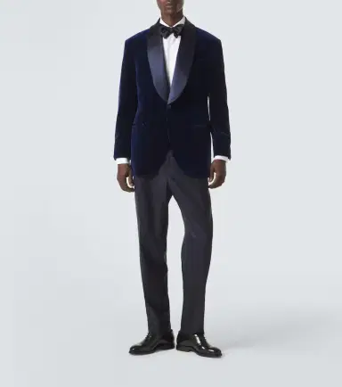 Brunello Cucinelli Wool and silk straight pants | Thumbnail 2