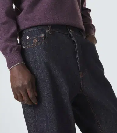 Brunello Cucinelli Mid-rise slim jeans | Thumbnail 3 Brunello Cucinelli Mid-rise slim jeans | Thumbnail 3