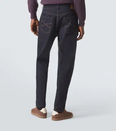Brunello Cucinelli Mid-rise slim jeans | Thumbnail 5 Brunello Cucinelli Mid-rise slim jeans | Thumbnail 5