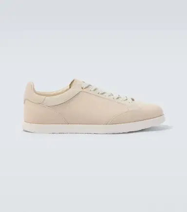 Brunello Cucinelli Suede-trimmed leather sneakers | Thumbnail 5 Brunello Cucinelli Suede-trimmed leather sneakers | Thumbnail 5