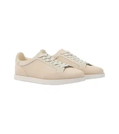 Brunello Cucinelli Suede-trimmed leather sneakers | Thumbnail 1 Brunello Cucinelli Suede-trimmed leather sneakers | Thumbnail 1