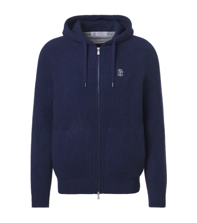Brunello Cucinelli Ribbed-knit cashmere zip-up cardigan