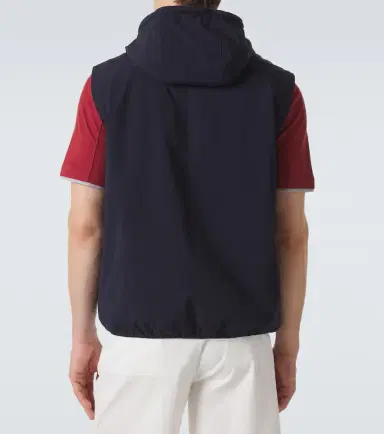 Brunello Cucinelli Logo padded technical vest | Thumbnail 4 Brunello Cucinelli Logo padded technical vest | Thumbnail 4