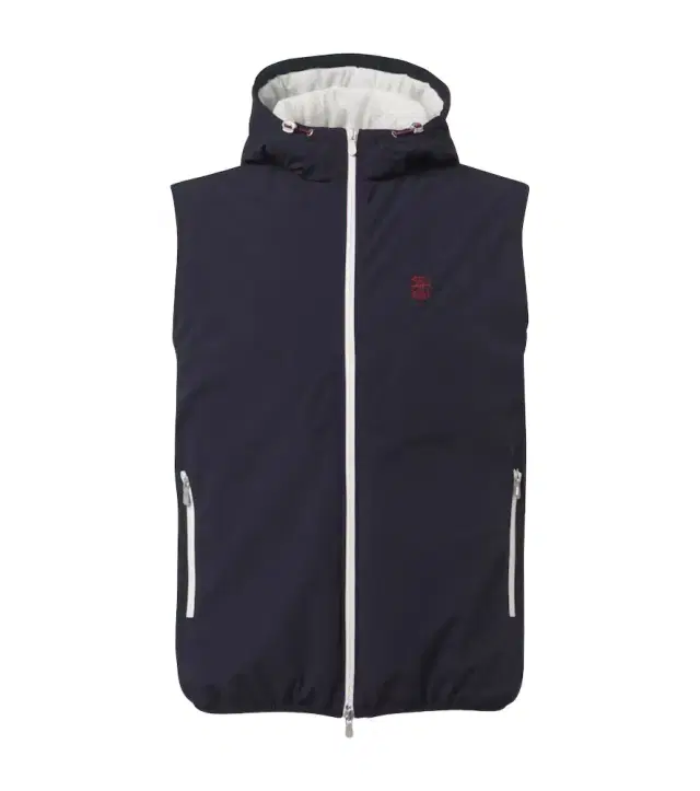 Brunello Cucinelli Logo padded technical vest