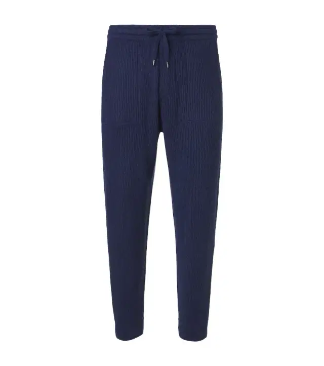 Brunello Cucinelli Ribbed-knit cashmere sweatpants