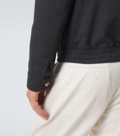 Brunello Cucinelli Virgin wool blouson jacket | Thumbnail 5