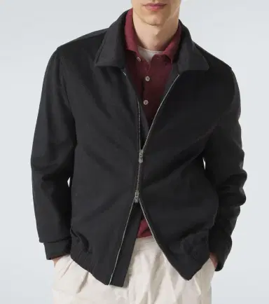 Brunello Cucinelli Virgin wool blouson jacket | Thumbnail 6
