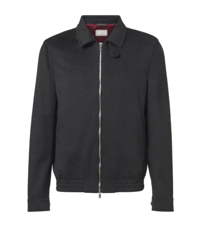 Brunello Cucinelli Virgin wool blouson jacket