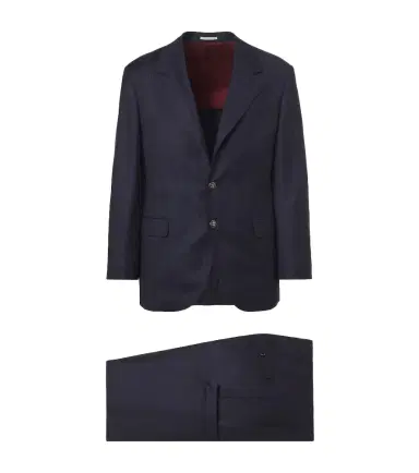 Brunello Cucinelli Pinstripe virgin wool suit | Thumbnail 1 Brunello Cucinelli Pinstripe virgin wool suit | Thumbnail 1