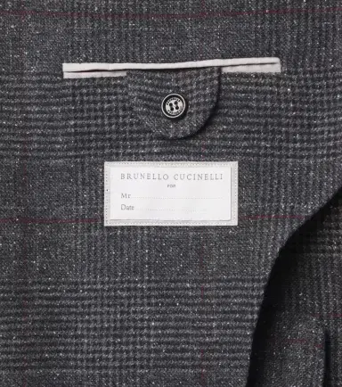 Brunello Cucinelli Checked silk, wool, and cashmere suit | Thumbnail 2 Brunello Cucinelli Checked silk, wool, and cashmere suit | Thumbnail 2