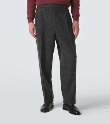 Brunello Cucinelli Checked silk, wool, and cashmere suit | Thumbnail 4 Brunello Cucinelli Checked silk, wool, and cashmere suit | Thumbnail 4