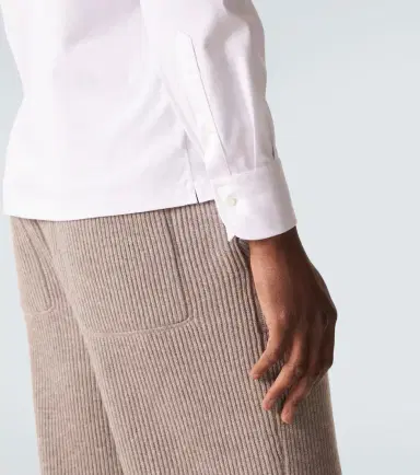 Brunello Cucinelli Cotton jersey polo shirt | Thumbnail 6