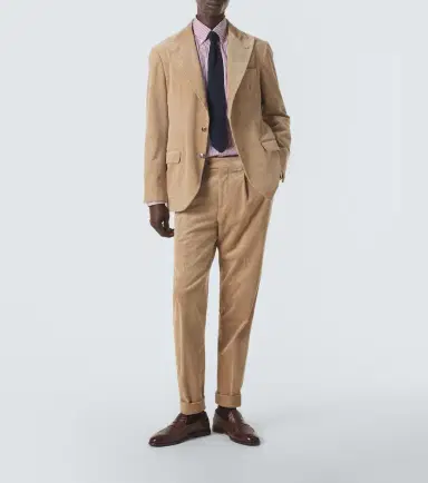 Brunello Cucinelli Striped cotton poplin shirt | Thumbnail 5