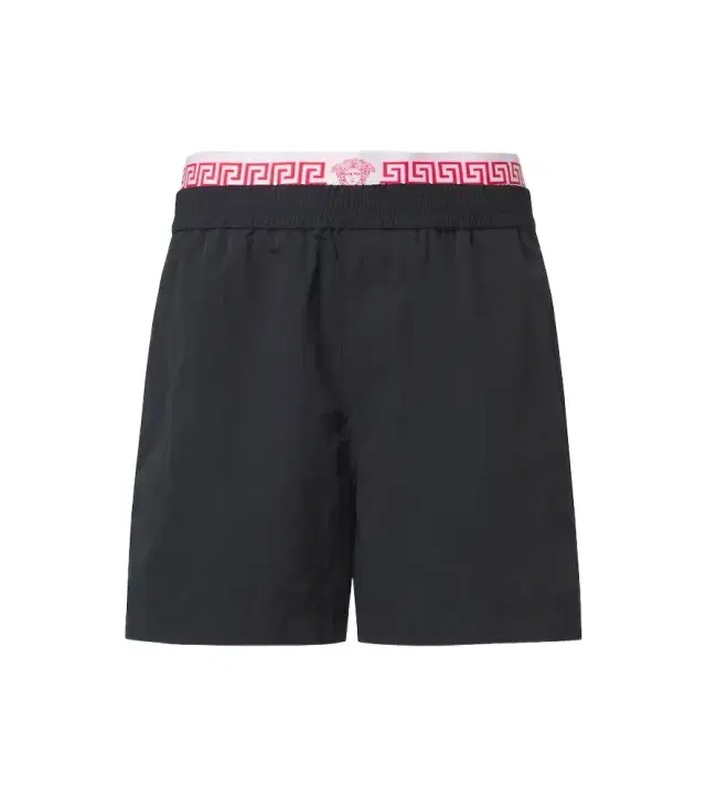 Layered waistband shorts