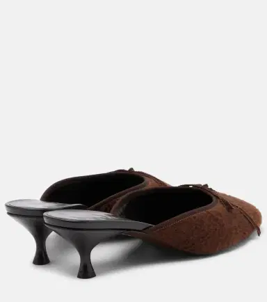 Herbert Levine 24/7 shearling mules | Thumbnail 4
