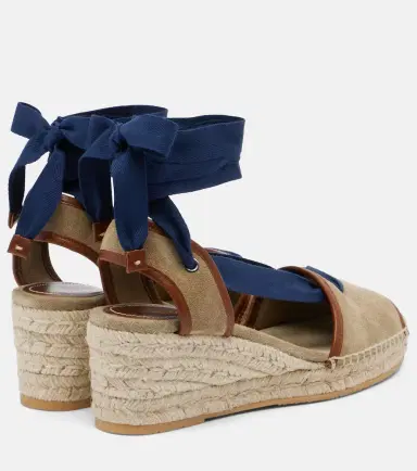 Versace Lola suede espadrille wedges | Thumbnail 3