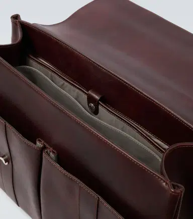 Brunello Cucinelli Leather briefcase | Thumbnail 5 Brunello Cucinelli Leather briefcase | Thumbnail 5