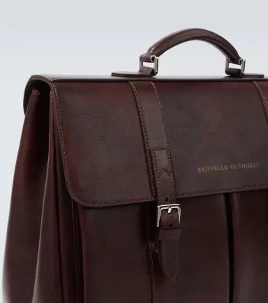 Brunello Cucinelli Leather briefcase | Thumbnail 6 Brunello Cucinelli Leather briefcase | Thumbnail 6