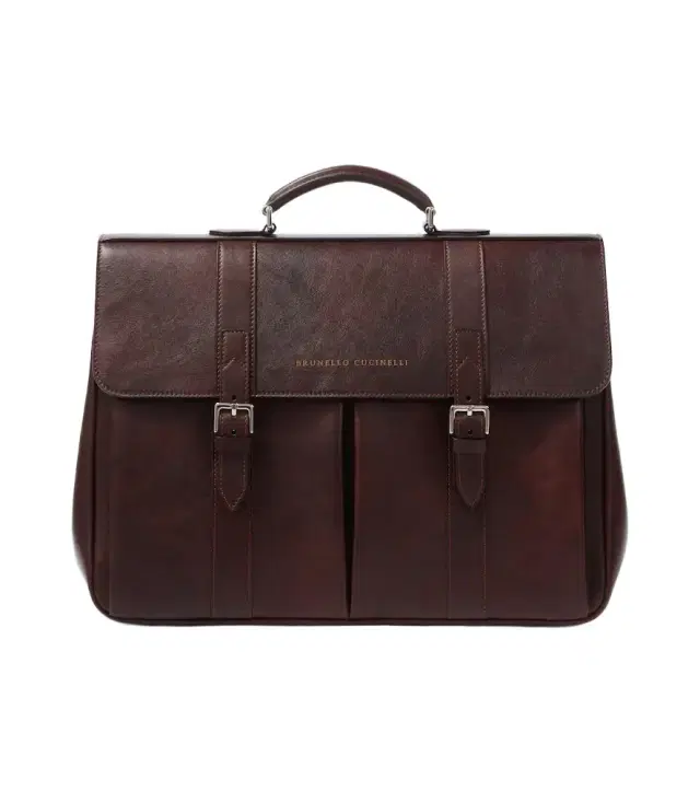 Brunello Cucinelli Leather briefcase