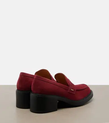 Tod's Suede loafer pumps | Thumbnail 3 Tod's Suede loafer pumps | Thumbnail 3