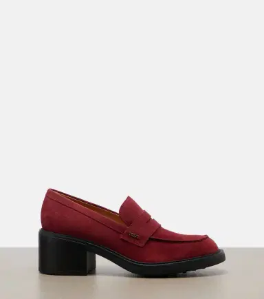 Tod's Suede loafer pumps | Thumbnail 4 Tod's Suede loafer pumps | Thumbnail 4