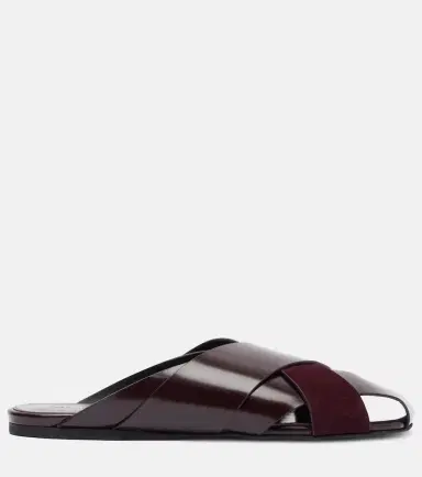 Proenza Schouler Slant leather sandals | Thumbnail 4 Proenza Schouler Slant leather sandals | Thumbnail 4