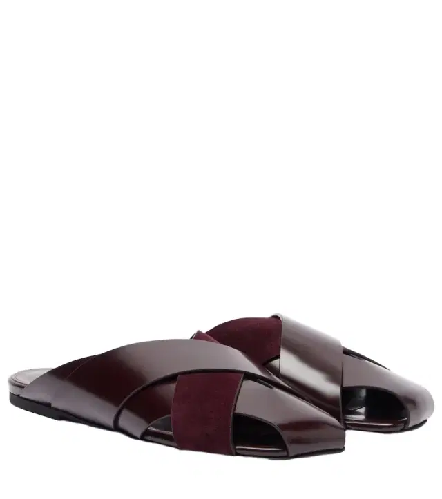 Proenza Schouler Slant leather sandals