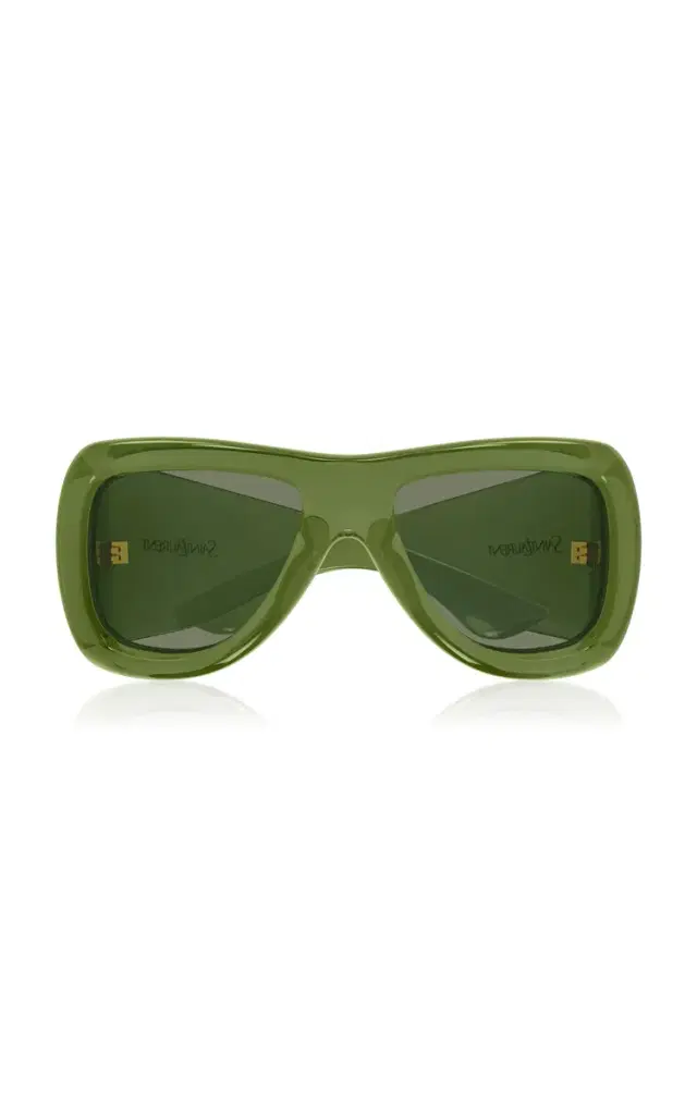 Saint Laurent Howl Square-Framed Acetate Sunglasses