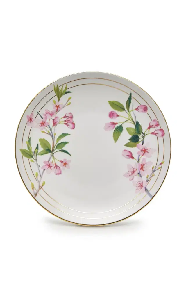 Tiffany & Co. Exclusive Cherry Blossom Porcelain Dessert Plate - Multi