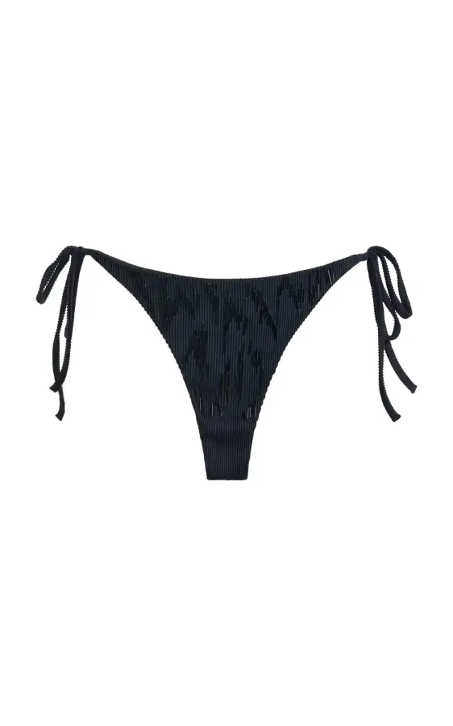 Ziah Embroidered Bikini Bottoms