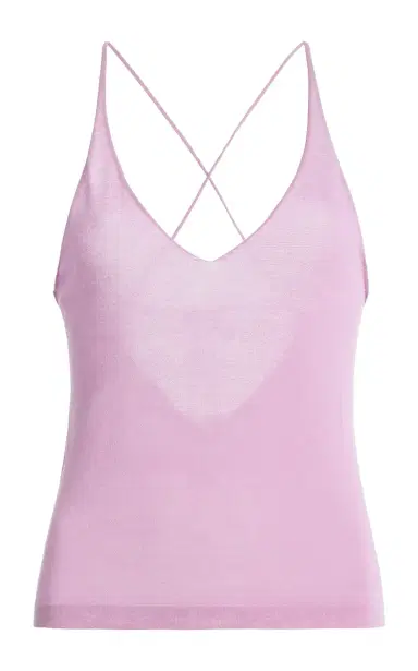 Ziah Exclusive Sheer Knit Cotton-Blend Top | Thumbnail 4