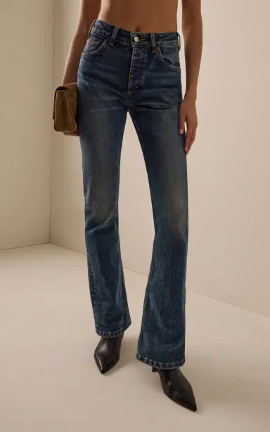 Jeanerica Moda Mid-Rise Straight-Leg Jeans | Thumbnail 3