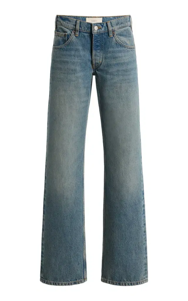 Kyoto Droit Rigid Low-Rise Straight-Leg Jeans