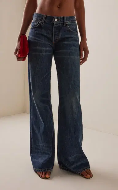 Jeanerica Kyoto Rigid Low-Rise Flared Jeans | Thumbnail 3