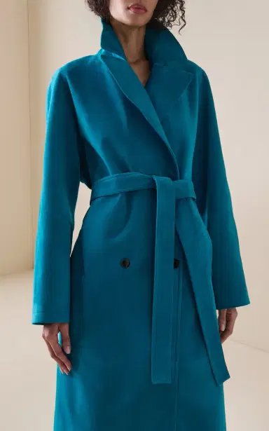 Alaïa Suede Trench Coat | Thumbnail 3 Alaïa Suede Trench Coat | Thumbnail 3