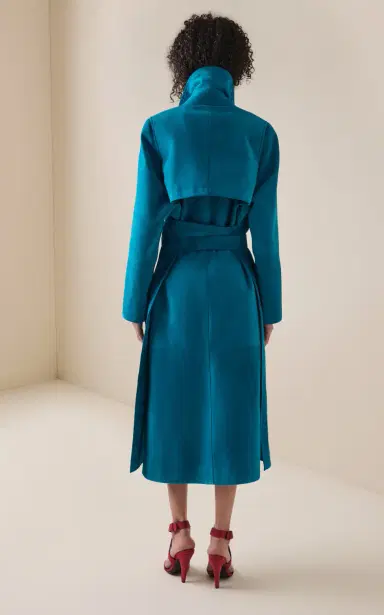 Alaïa Suede Trench Coat | Thumbnail 4 Alaïa Suede Trench Coat | Thumbnail 4