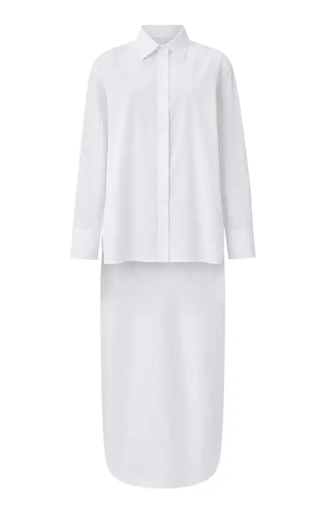 ALAÏA Asymmetric Cotton Shirt