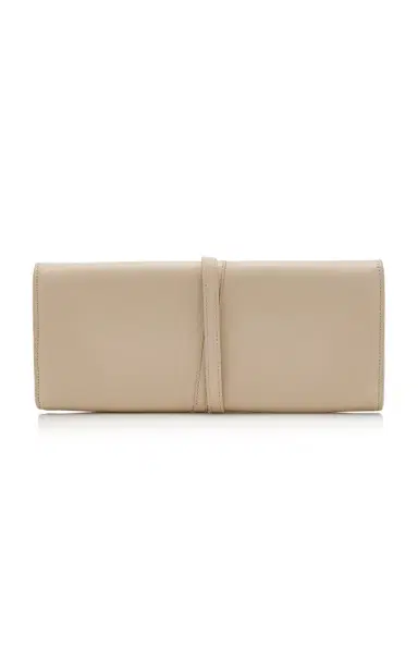 Liffner Belted Leather Clutch | Thumbnail 4