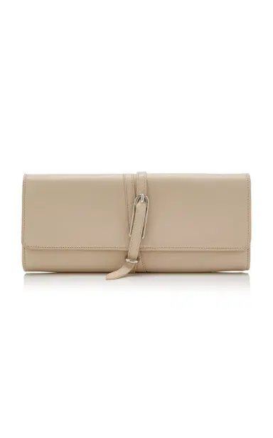 Liffner Belted Leather Clutch | Thumbnail 8
