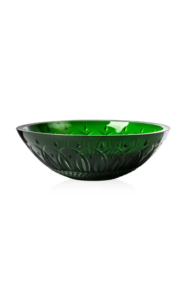 Mario Luca Giusti Italia Acrylic Serving Bowl - Brown