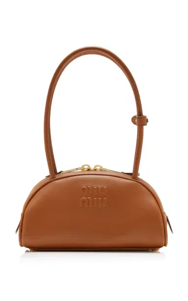Miu Miu Small Leather Shoulder Bag | Thumbnail 6 Miu Miu Small Leather Shoulder Bag | Thumbnail 6